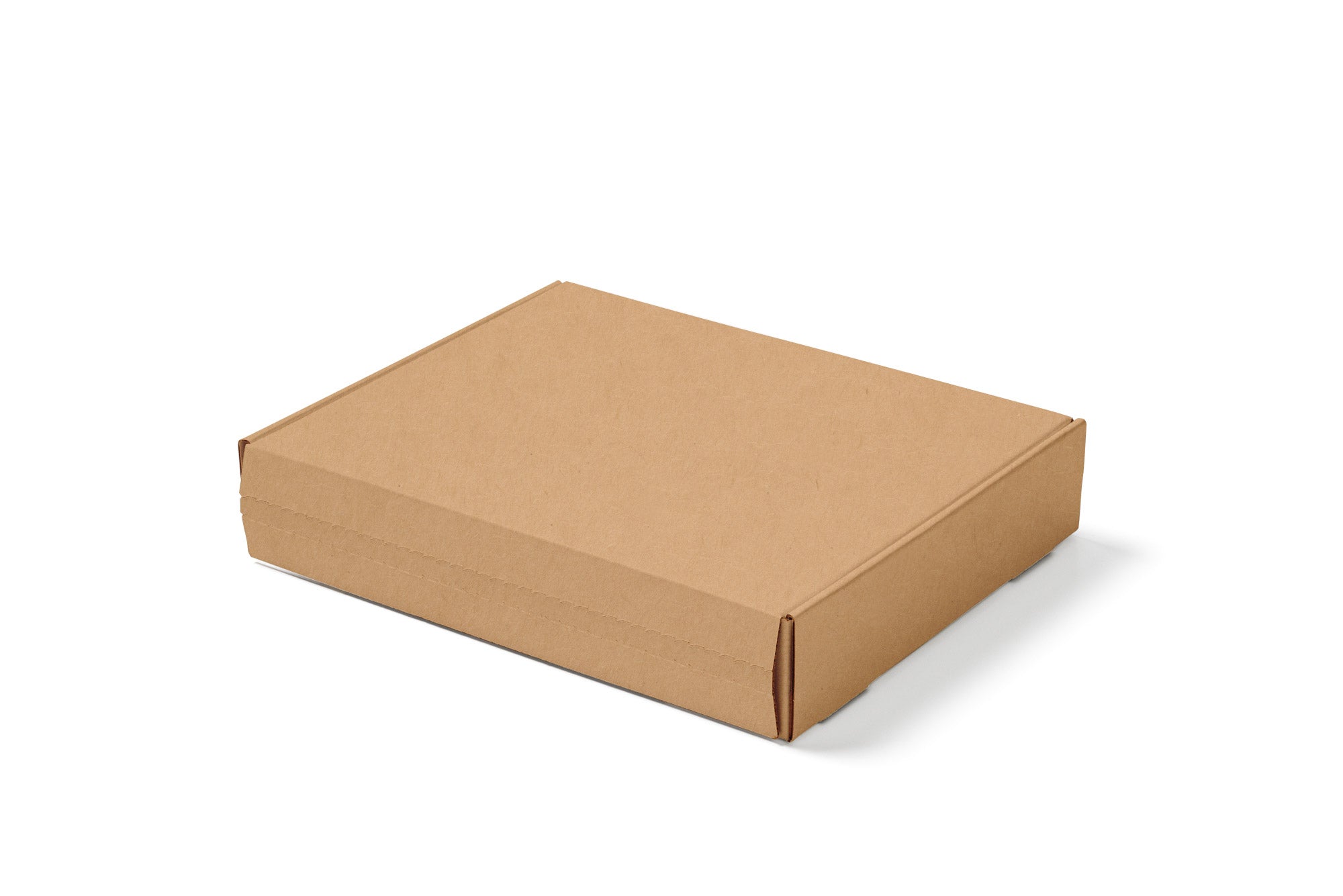 Neutral corrugated box with sticker and pre-cut | pcs. 500