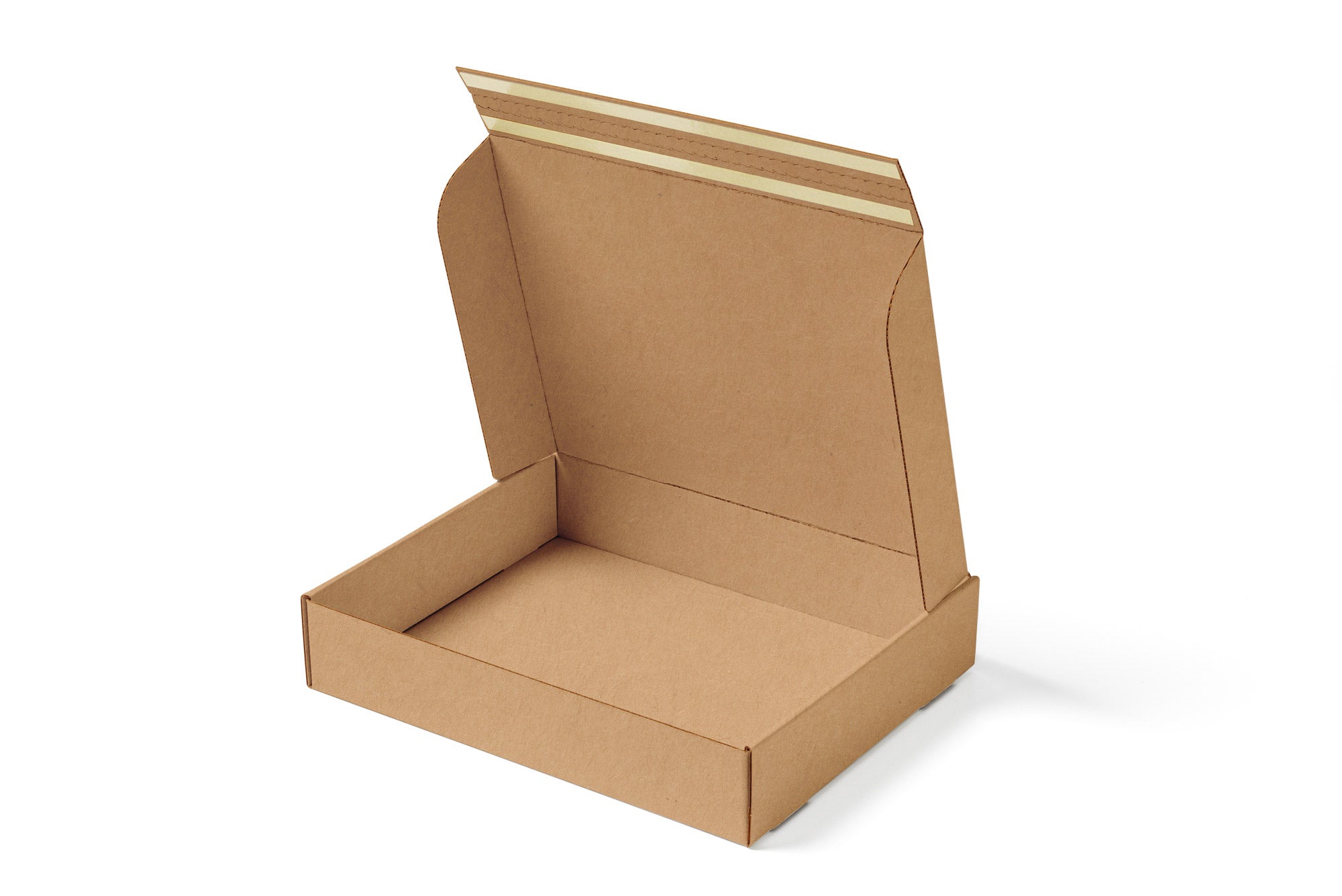 Neutral corrugated box with sticker and pre-cut | pcs. 500