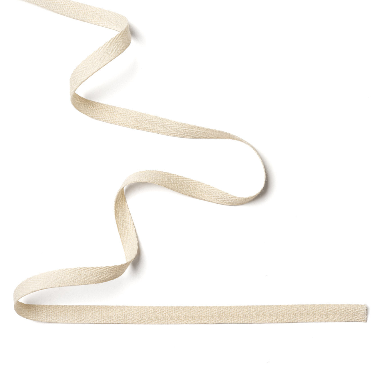 Nastro in cotone spigato neutro | mt. 91